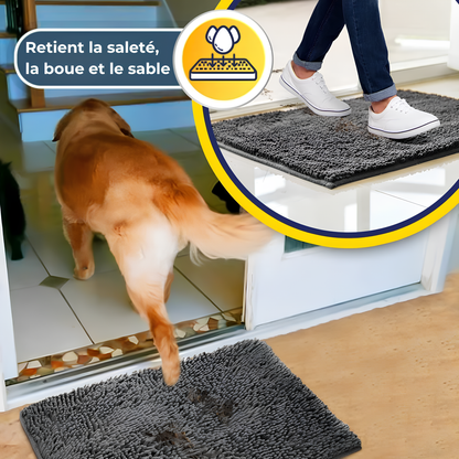 Le Tapis Pattes-Propres™ Anti-Boue